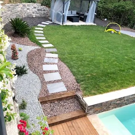 Vila Familiale Avec Piscine Jacuzzi Terrasse *