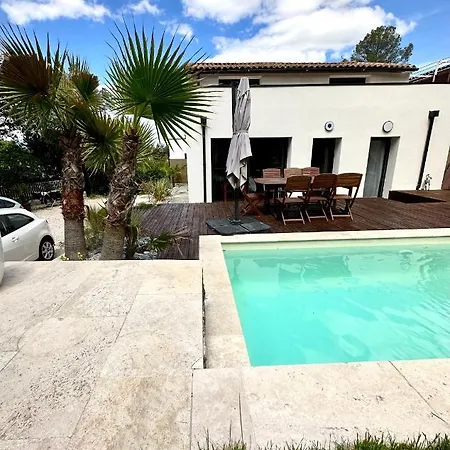 Familiale Avec Piscine Jacuzzi Terrasse Vila Prades-le-Lez